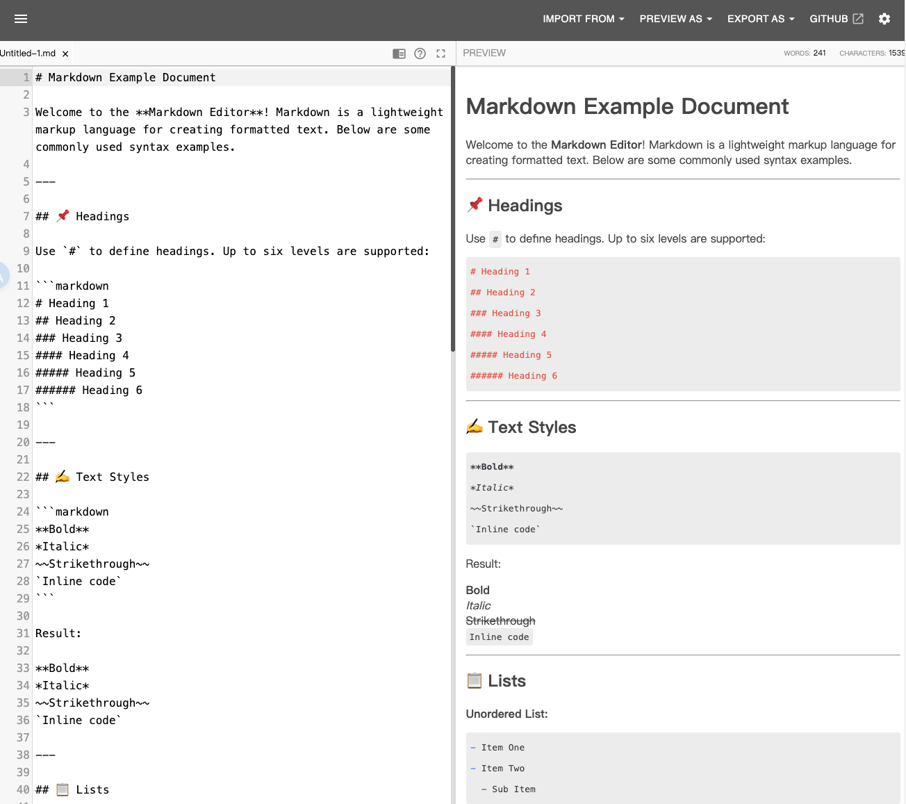 Screenshot showing drag-and-drop operation of MD file into editor interface